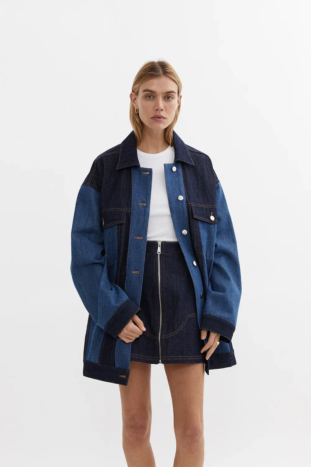 Quinn Jacket in Denim