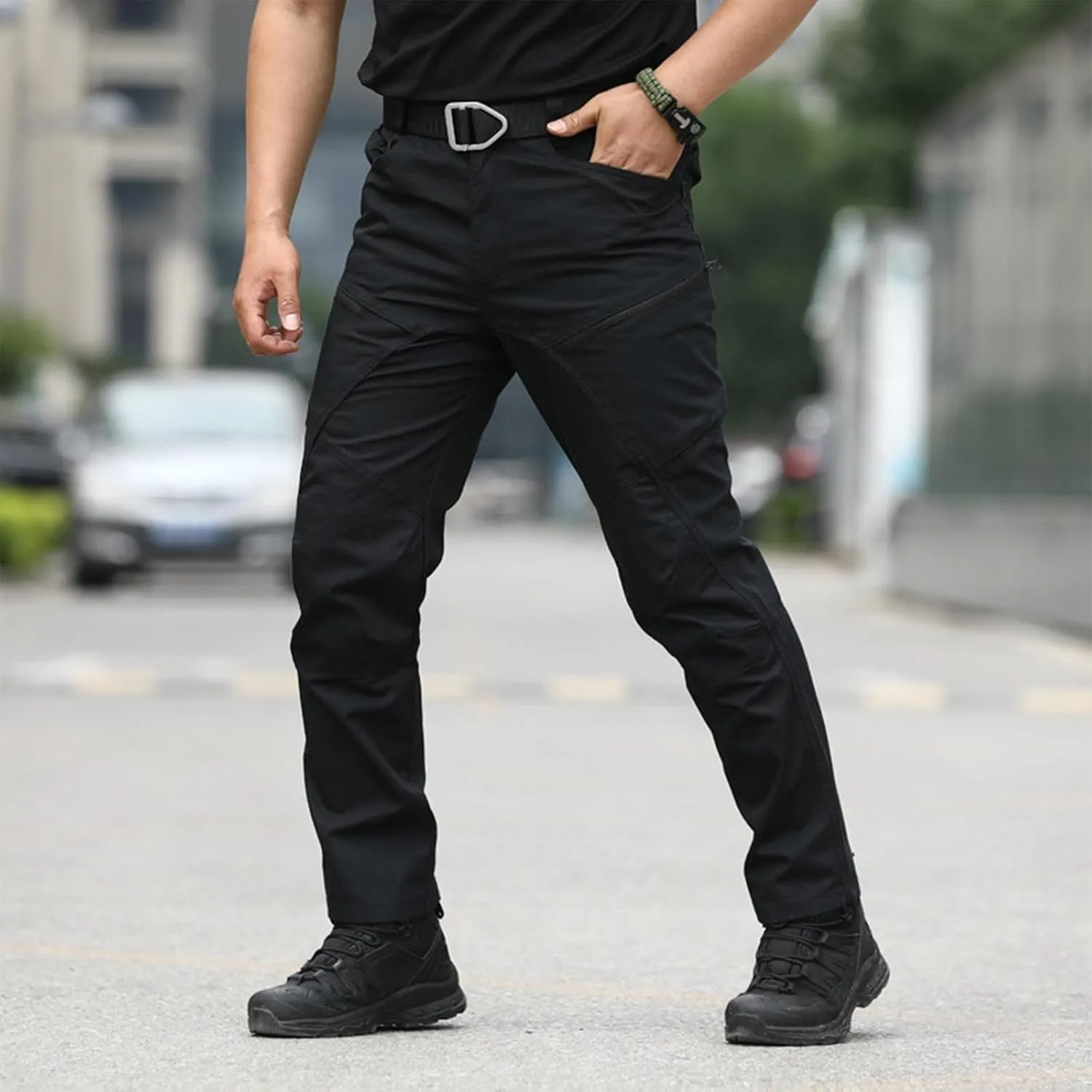 Xiaojmake Mens Tactical Cargo Pants Outdoor Waterproof Lightweight Military Combat Trousers Lightweight EDC Work Hiking Pants